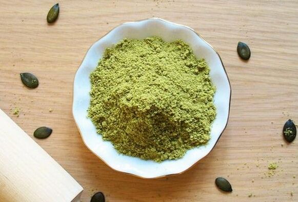 Pumpkin flour is used to treat prostatitis.