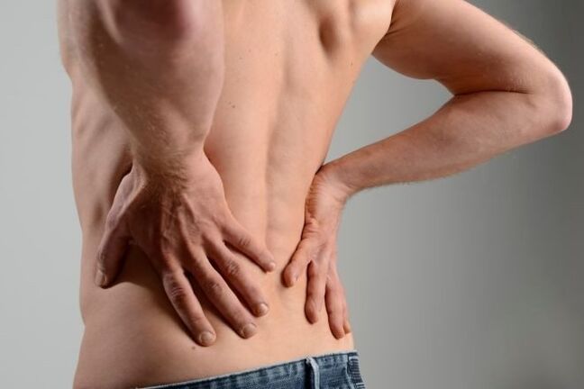 back pain with prostatitis